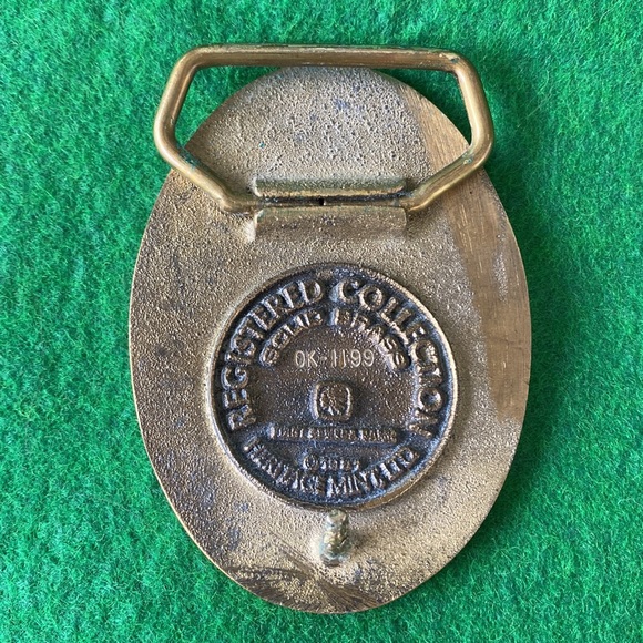 Pennsylvania Seal Solid Brass Belt Buckle Vintage ‘80s - Picture 3 of 5